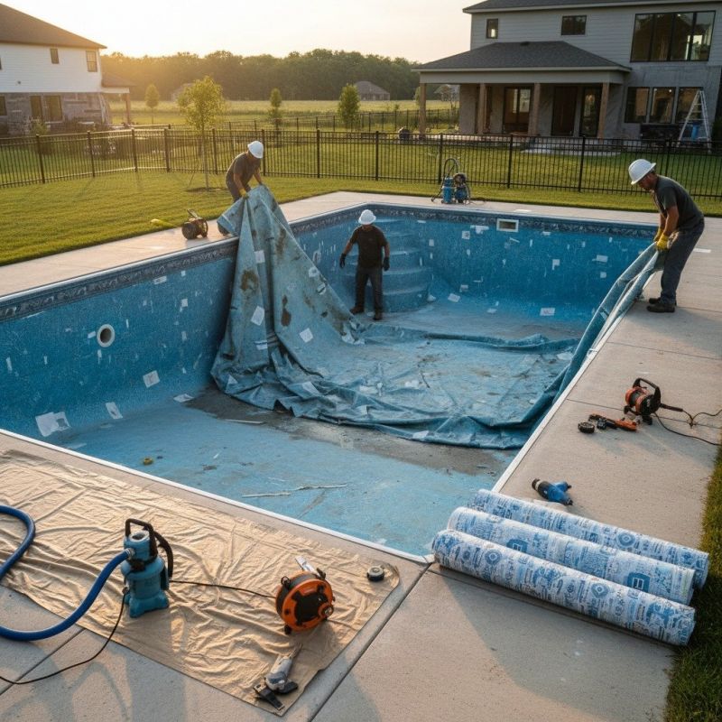 Pool Liner Replacement Service